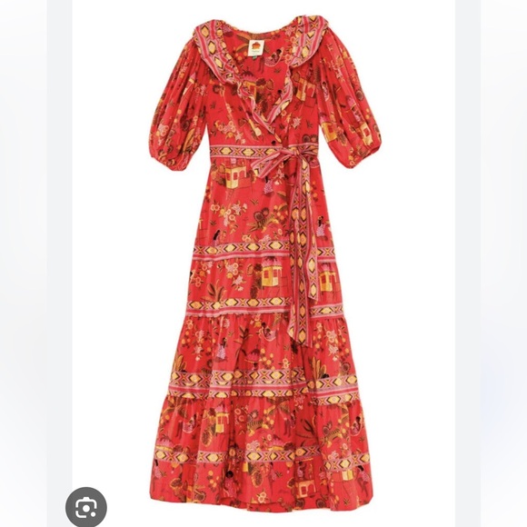 FARM Rio Dresses & Skirts - Farm Rio Secret Garden Maxi Dress
